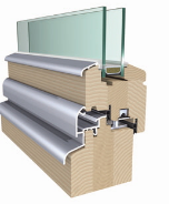 Rachinger Holzfenster Schnitt IV 77 Standard