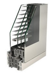 Finstral FIN Project Twinline Nova Cristal Schnitt