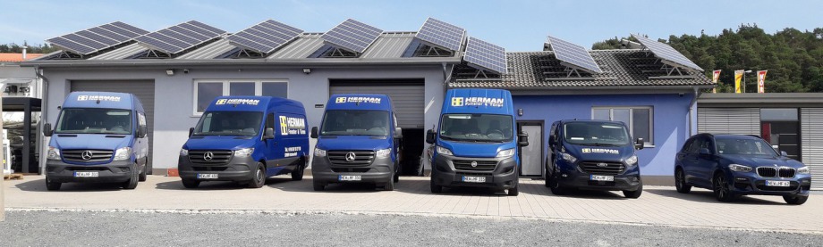 Firmenwagen HF Herman Fenster+Türen